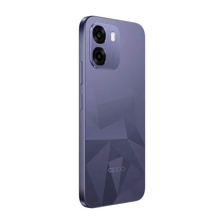 OPPO A6k AI Smartphone, doppia fotocamera 13MP+QVGA, Selfie 5MP, Display 6.75” 120HZ IPS HD+, 6100mAh, RAM 4GB(Esp1GB/2GB/4GB)+ROM 256GB [Versione Italia], Crystal Black