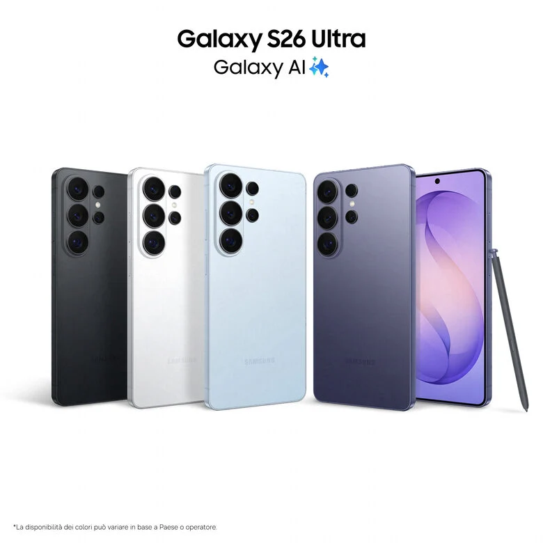 Samsung Galaxy S26 Ultra Smartphone AI, 512GB, Violet
