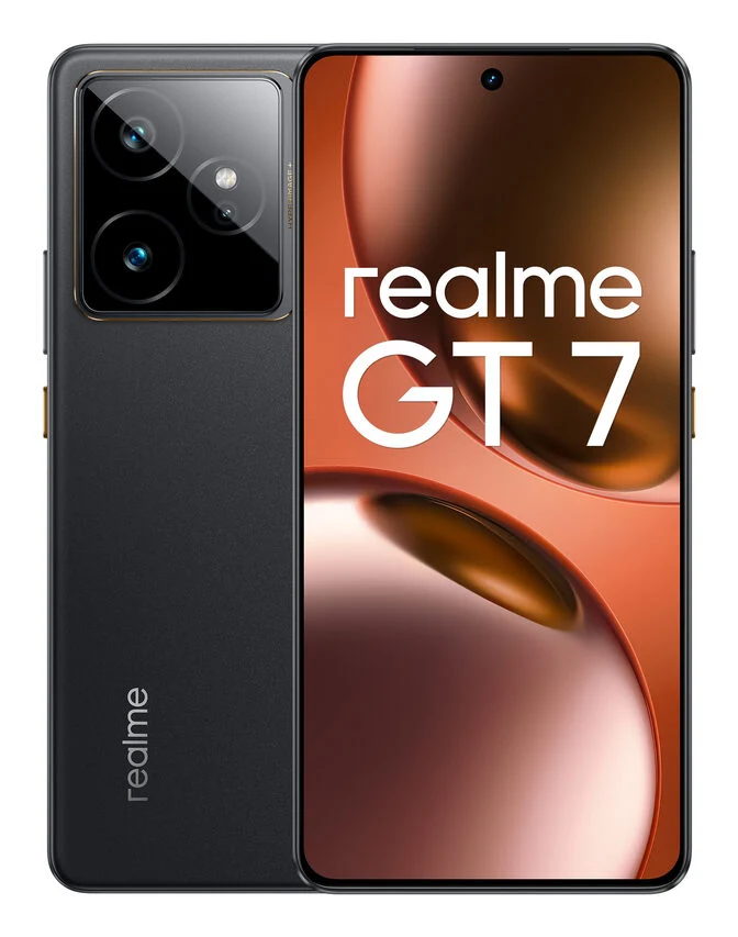 realme GT 7 17,2 cm (6.78") Doppia SIM Android 15 5G USB tipo-C 12 GB 512 GB 7000 mAh Nero