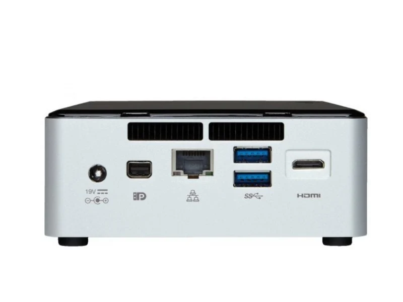 Postazione Intel NUC Mini PC | Intel Core i7-5557U 3.1Ghz | Ram 8Gb | SSD 120Gb | WiFi Windows 10 Pro NUC5i7RYH + Monitor Nec E233WM 23" FullHD LED