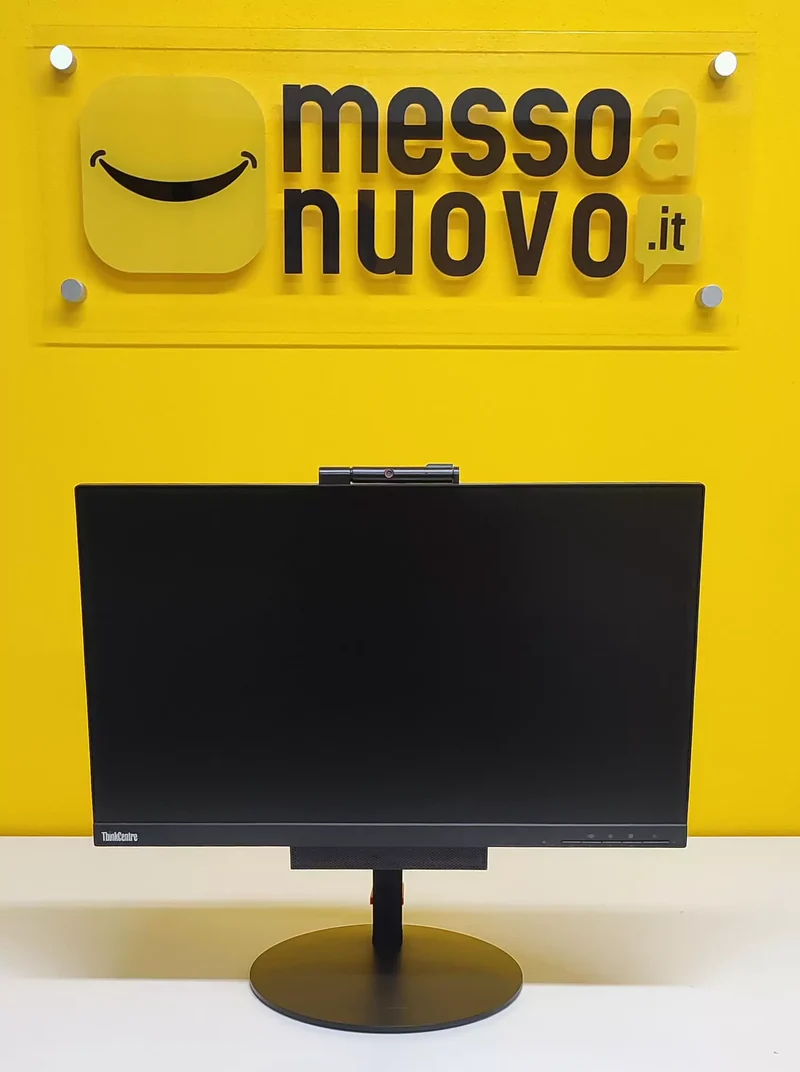 All In One Lenovo ThinkCentre TIO24 Gen3 24″ Full HD M920Q | Intel Core 8°Gen | Monitor 24″ Lenovo 11GCPAT1EU FullHD WebCam WiFi Windows 11 Pro Office 2021