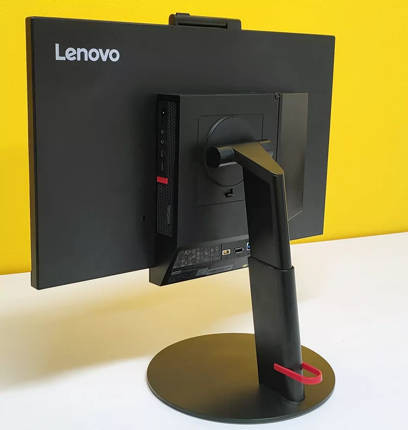 All In One Lenovo ThinkCentre TIO24 Gen3 24″ Full HD M920Q | Intel Core 8°Gen | Monitor 24″ Lenovo 11GCPAT1EU FullHD WebCam WiFi Windows 11 Pro Office 2021