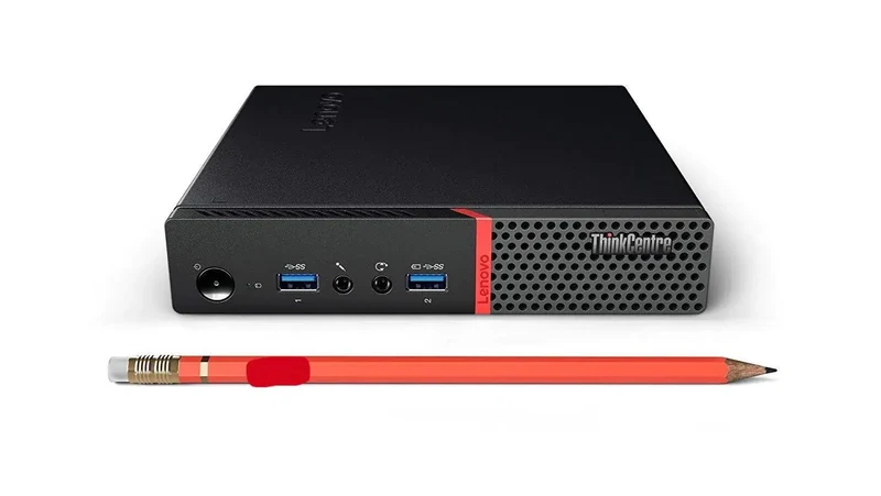 Lenovo ThinkCentre M910Q PC Ricondizionato USDT | Intel Core i5-6500T | Windows 11 Pro Display Port Ultra-Compatto e Potente