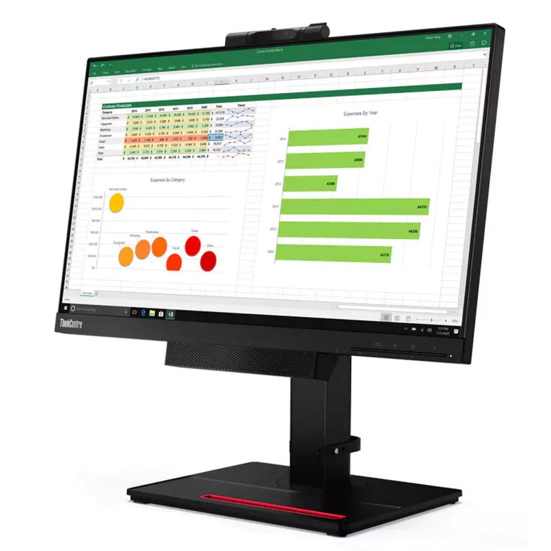 All In One Lenovo M715Q Tiny 22″ | AMD PRO A6-8570E 3Ghz | Ram 8Gb | SSD 240Gb | Monitor 22″ Lenovo 11GSPAT FullHD WebCam Windows 10 Pro