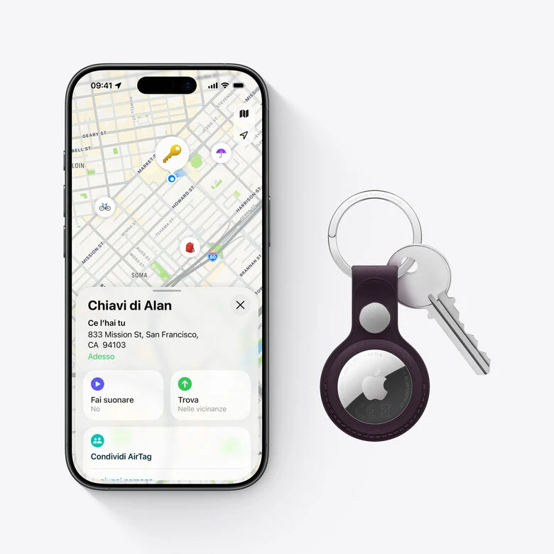 Apple AirTag - confezione da 1