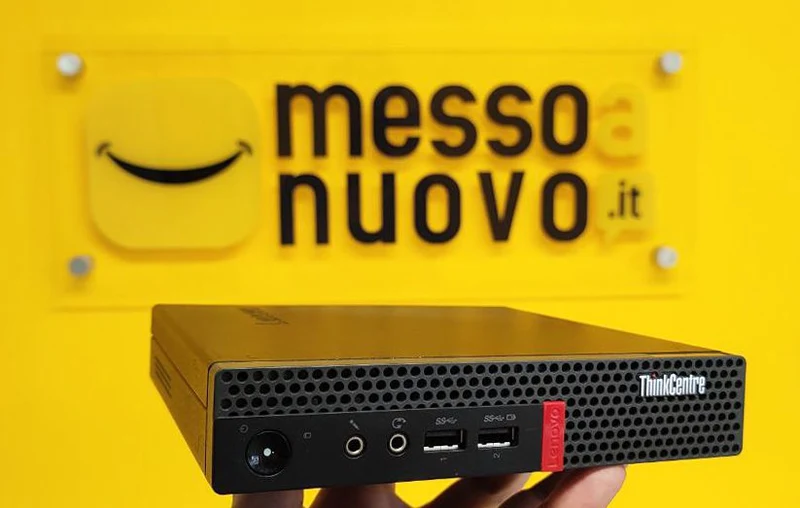 Lenovo ThinkCentre M910x Tiny Mini PC | Intel Core i3-6100 3.7Ghz | Ram 8GB | 16 GB | SSD NVME 256Gb | AMD RX 460 4Gb 4x Display Port | Windows 11 Pro | Gaming e Cad