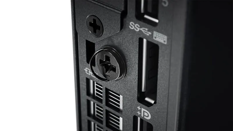 Lenovo ThinkCentre M910x Tiny Mini PC | Intel Core i3-6100 3.7Ghz | Ram 8GB | 16 GB | SSD NVME 256Gb | AMD RX 460 4Gb 4x Display Port | Windows 11 Pro | Gaming e Cad