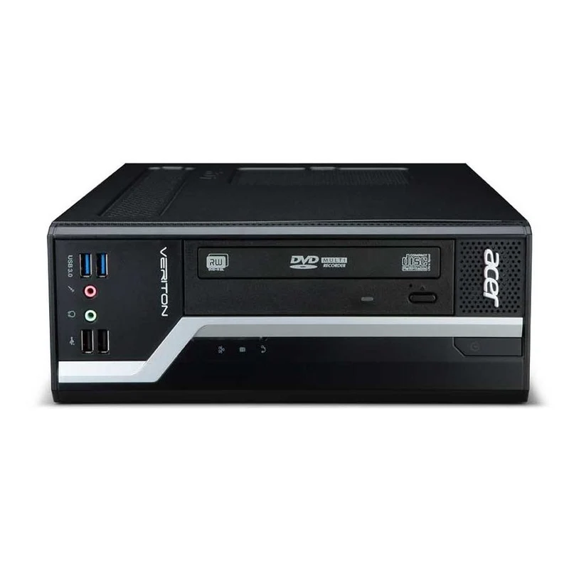 Postazione Acer Veriton X4620G Pc Desktop | Intel Core i3-2130 3.4Ghz | Ram 8Gb | SSD 256G | Windows 10 Pro | Monitor NEC MultiSync E233WM Led 23″ FullHD