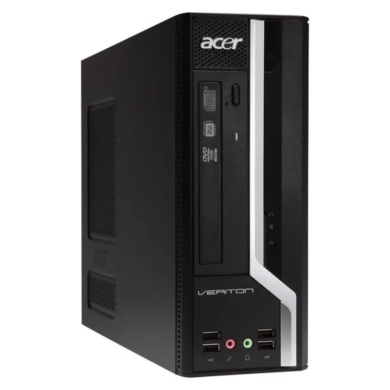 Postazione Acer Veriton X X4610G PC Desktop | Intel Core i3-2120 3.3Ghz | Ram 8Gb | SSD 256Gb | Windows 10 Pro | Monitor NEC MultiSync E233WM Led 23″ FullHD