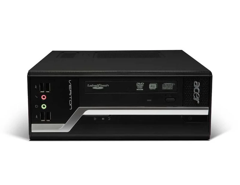 Acer Veriton X X4610G PC Desktop | Intel Core i3-2120 3.3Ghz | Ram 8Gb | SSD 256Gb | Windows 10 Pro Compatto e conveniente per il tuo ufficio