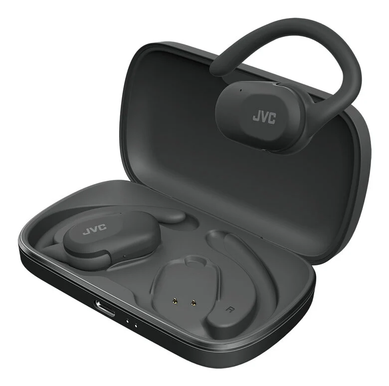 JVC HA-NP40T Auricolare True Wireless Stereo (TWS) A clip Musica e Chiamate Bluetooth Nero