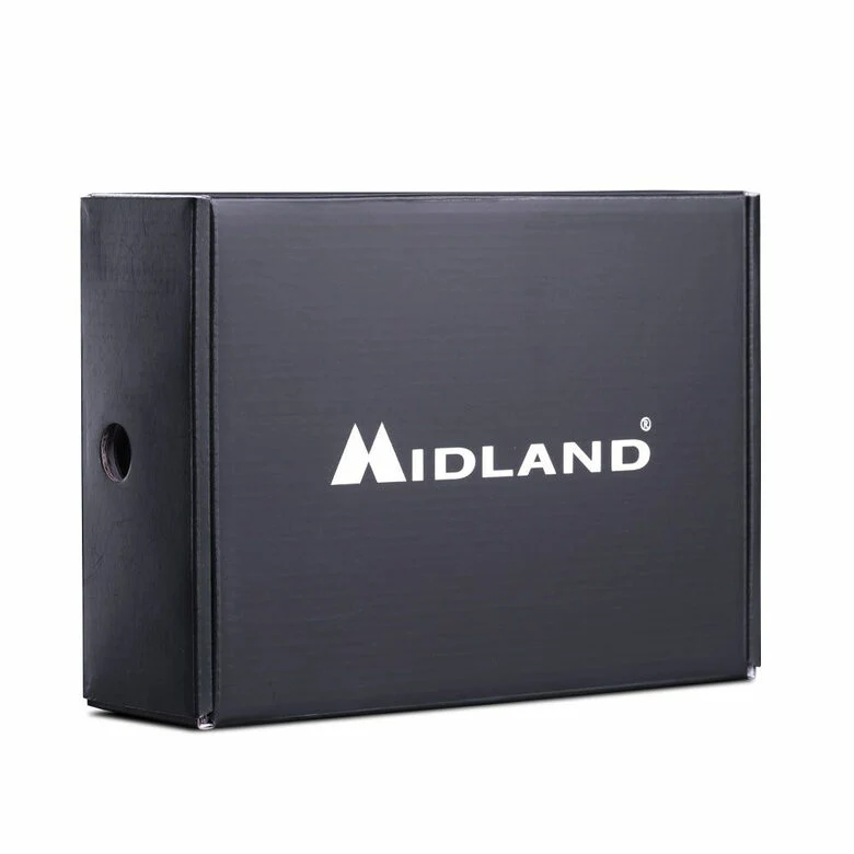 Midland BTX1 Pro S interfono da moto 800 m Nero, Arancione