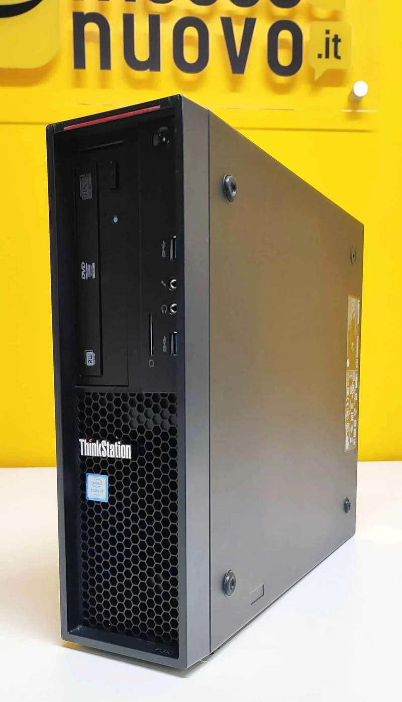 Lenovo ThinkCentre M720s SFF | Intel Core i3-8100 | SSD 256 GB | Windows 11 Pro Il mini Pc potente compatto ed adatto a qualsiasi impiego