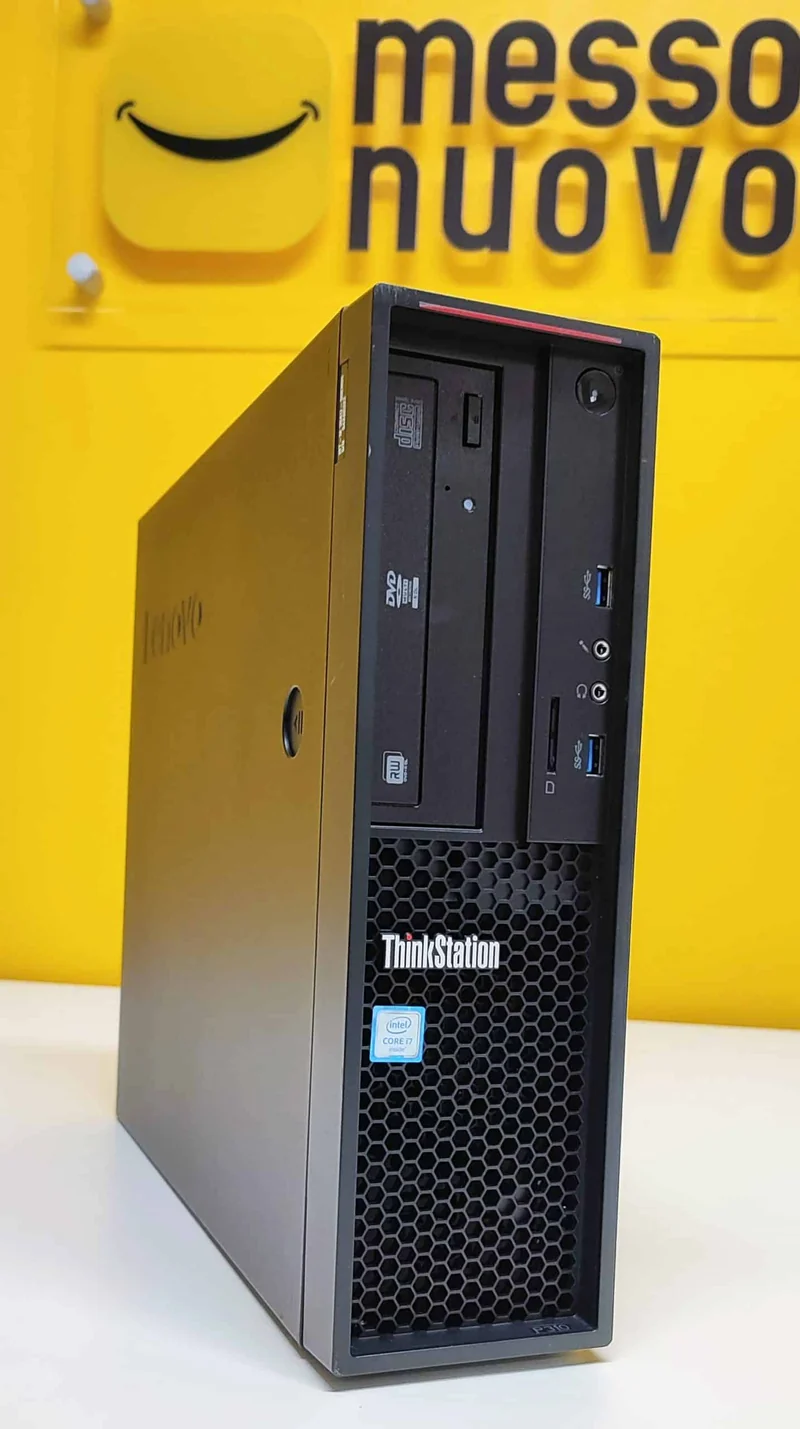 Lenovo ThinkCentre M720s SFF | Intel Core i3-8100 | SSD 256 GB | Windows 11 Pro Il mini Pc potente compatto ed adatto a qualsiasi impiego