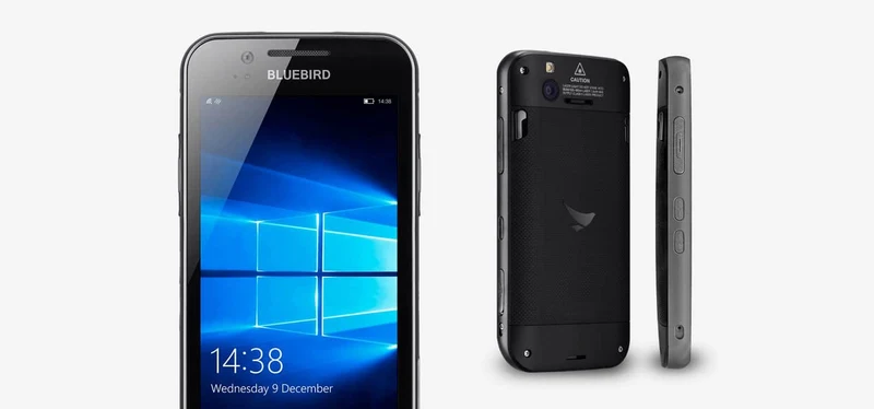 Bluebird EF500 Palmare Touch Screen Lettore di codice a barre | Resistente ad urti ed intemperie | Il miglior amico della logistica