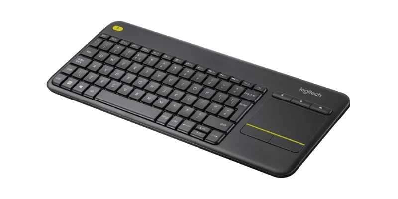 Tastiera con TouchPad Logitech Media K400 Plus Wireless con Touch Pad integrato controlla il tuo PC direttamente dal divano