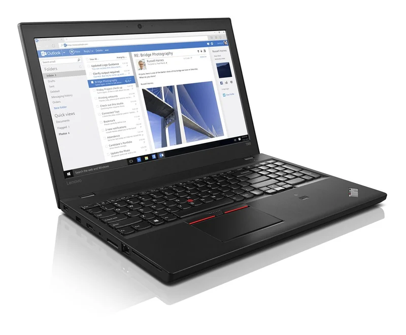 Lenovo Thinkpad T560 Notebook 15.5" FullHD | Intel Core i7-6600U 2.6Ghz | Ram 16Gb | SSD 256Gb | Tastiera ITA | Windows 10 Pro