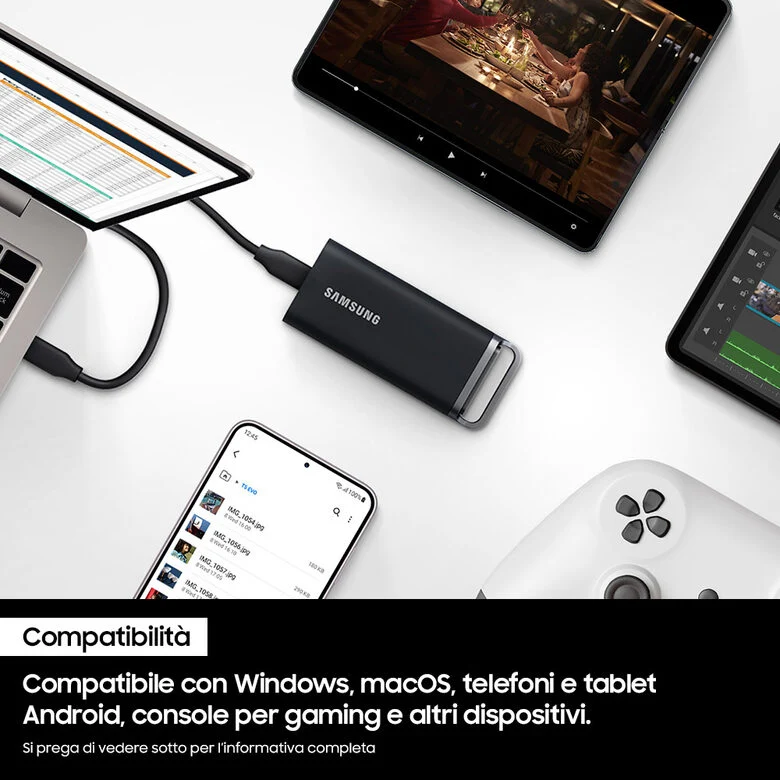 Samsung Portable SSD T5 EVO USB 3.2 4TB