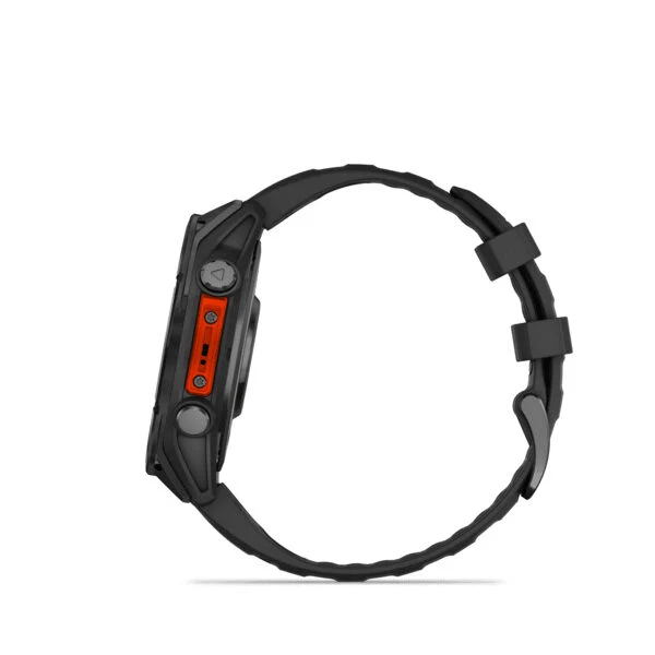 Garmin Fenix 8 3,56 cm (1.4") AMOLED 47 mm Digitale 454 x 454 Pixel Touch screen Nero Wi-Fi GPS (satellitare)