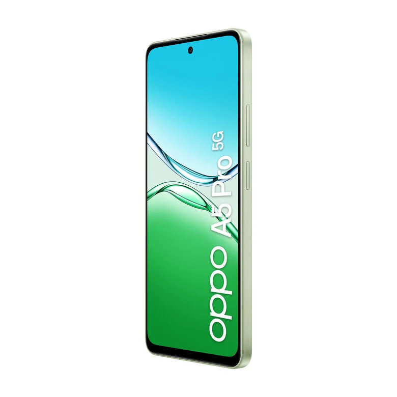 OPPO A5 Pro 5G Smartphone, Foto AI 50MP, Frontale 8MP, Display 6.67” 120HZ LCD HD+, 5800mAh, RAM 8(Esp4GB/6GB/8GB)+ROM 256GB (esp1TB), IP69, [Versione Italia], Olive Green