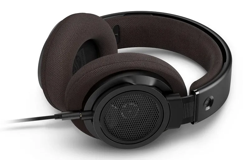 Philips SHP9500CY/00 cuffia e auricolare Cuffie Cablato A Padiglione MUSICA Nero, Marrone