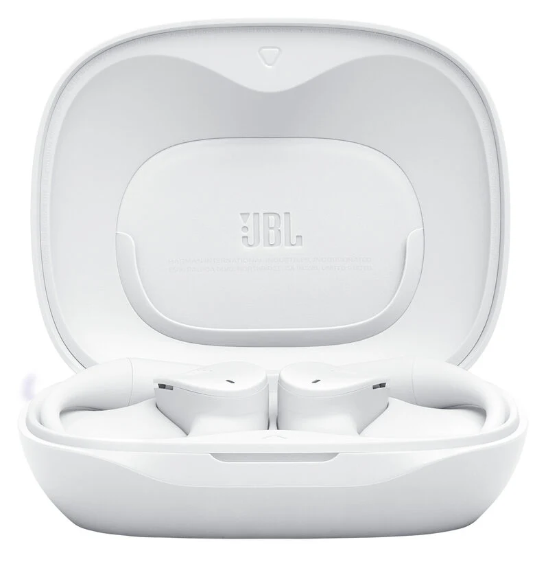JBL Sense Lite Cuffie Open-Ear True Wireless con Archetto, colore Bianco