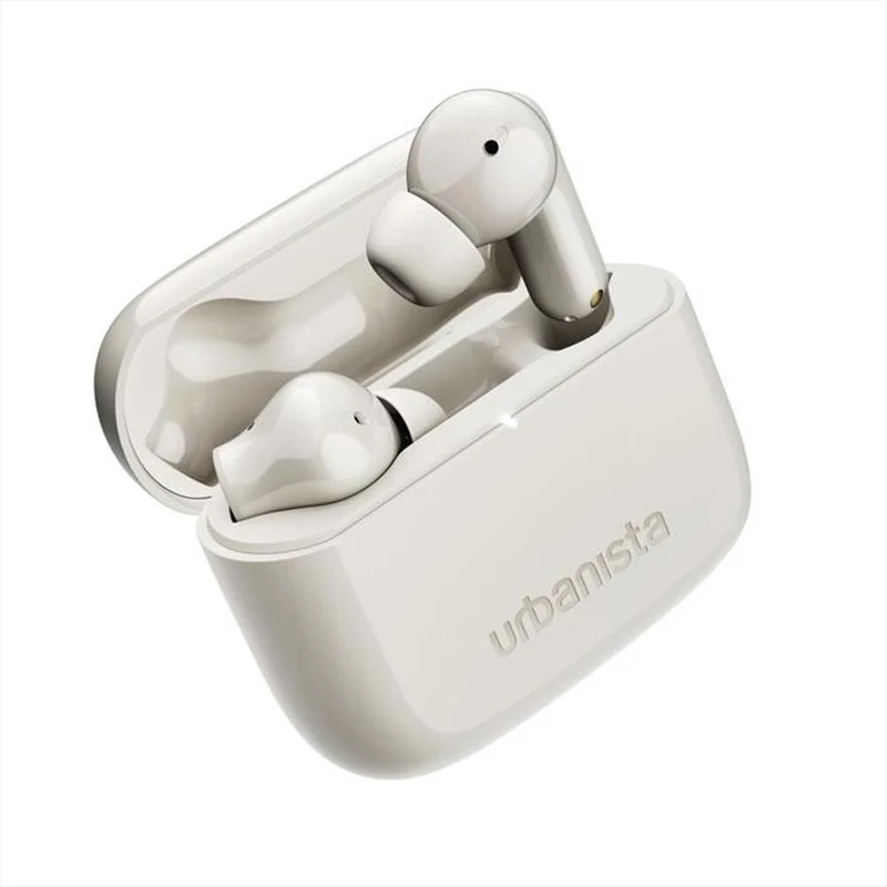 Urbanista Palo Alto True Wireless Earbuds Auricolari Bluetooth Con Cancellazione Adattiva Del Rumore Bianco