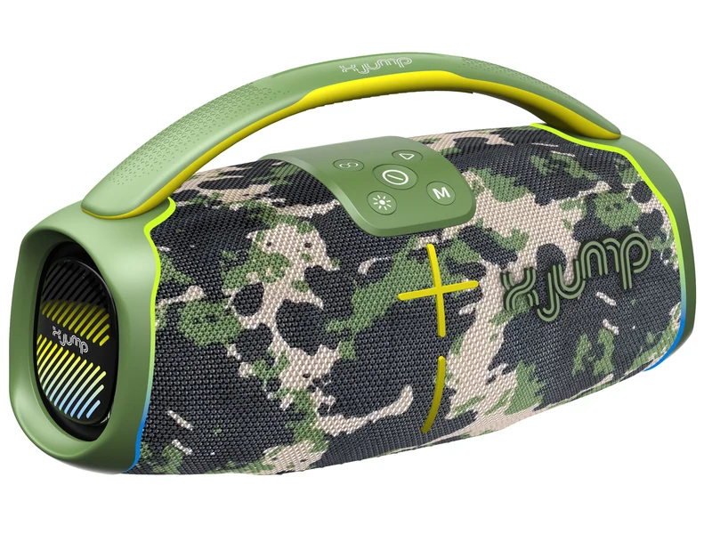 X JUMP Altoparlante Amplificato 60W Wireless TWS XJ 150 Verde Militare