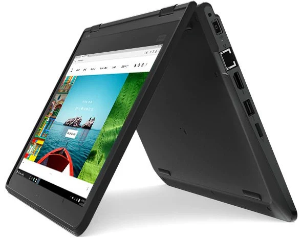 Lenovo ThinkPad Yoga 11e Gen 5 Notebook convertibile da 11.6" | Intel Core M-5Y10c 800Mhz | 4Gb Ram | 120Gb SSD | WebCam Tastiera Ita | Windows 10