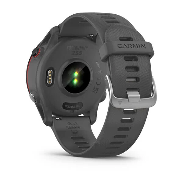 Garmin Forerunner 255 3,3 cm (1.3") MIP 46 mm Digitale 260 x 260 Pixel Grigio Wi-Fi GPS (satellitare)