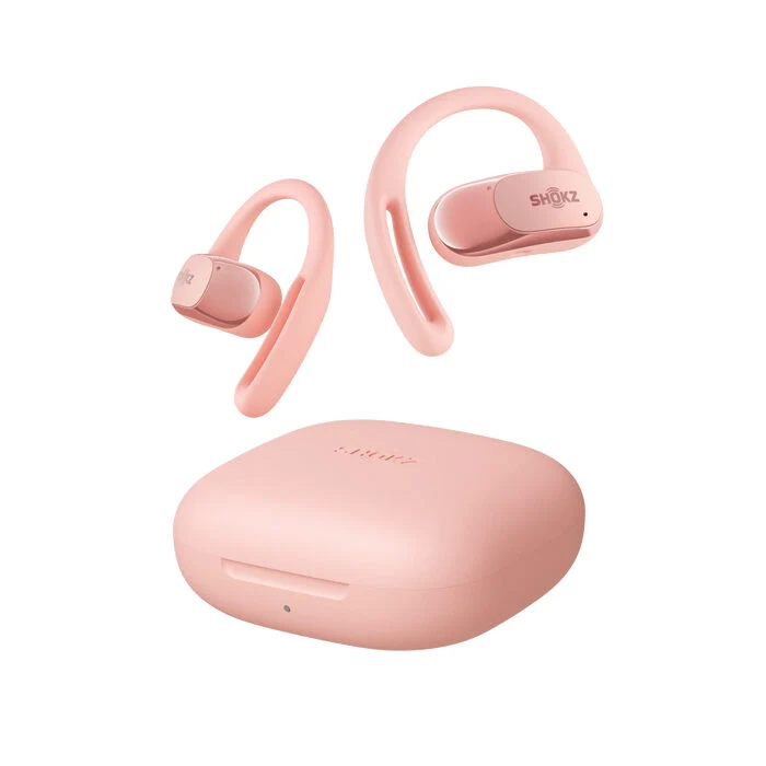 SHOKZ OpenFit Air Auricolare Wireless A clip Chiamate/Musica/Sport/Tutti i giorni Bluetooth Rosa