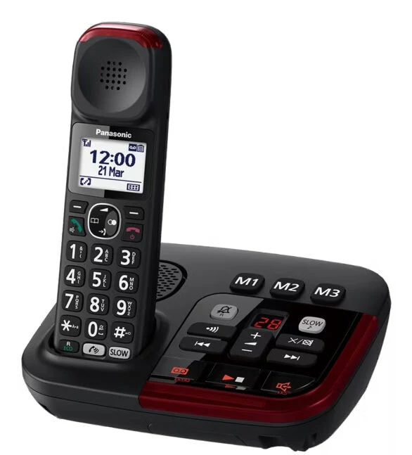 Panasonic KX-TGM420EXB telefono Telefono DECT Identificatore di chiamata Nero