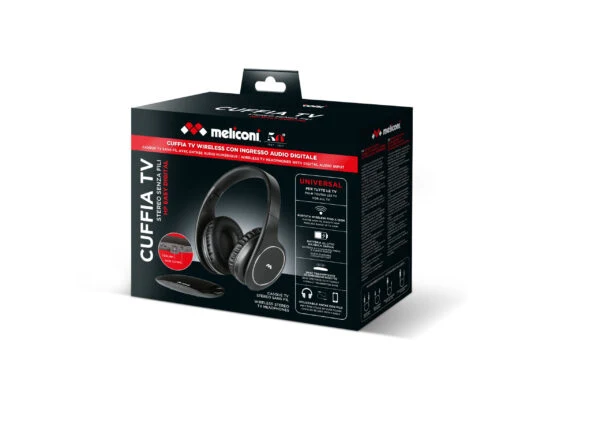 Meliconi HP Easy Digital Cuffia TV Wireless