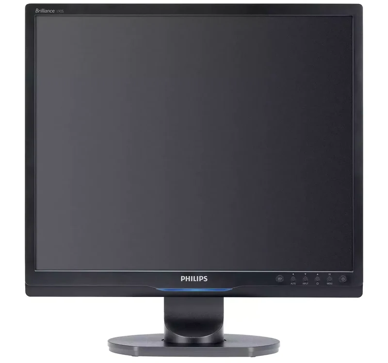 Philips Brilliance 190S Monitor LCD TFT 5:4 19" Pollici 1280 x 1024 a 60 Hz Contrasto 800:1 Luminosità 300cd/m2 Tempo di risposta 5ms VGA DVI