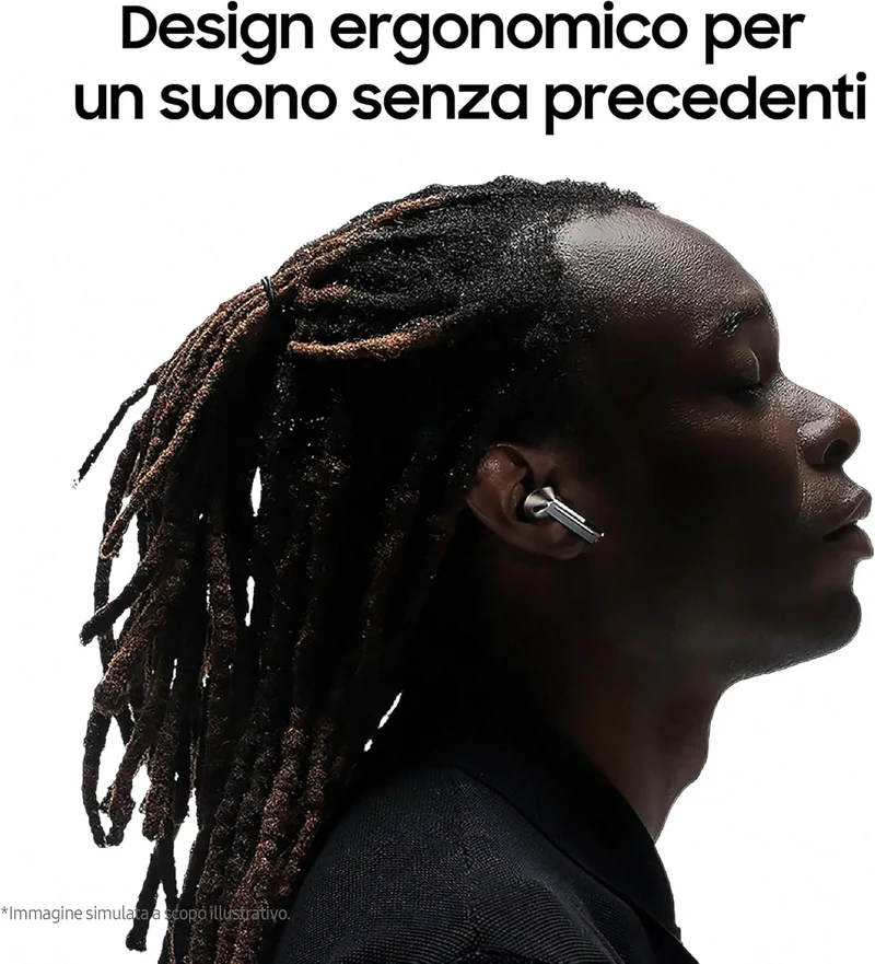 Samsung Galaxy Buds3 Pro Auricolari in-ear True Wireless Cuffie ergonomiche con luce LED Cancellazione attiva del rumore