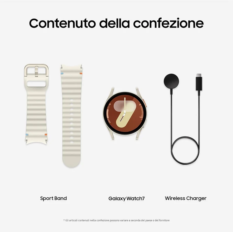 Samsung Galaxy Watch7 Smartwatch Galaxy Ai Analisi Del Sonno Controllo Doppio Avvicinamento Di Dita Batteria a Lunga Durata