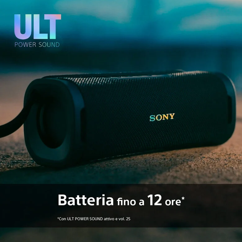 Sony SRS ULT10W Speaker portatile wireless Bluetooth con ULT POWER SOUND White