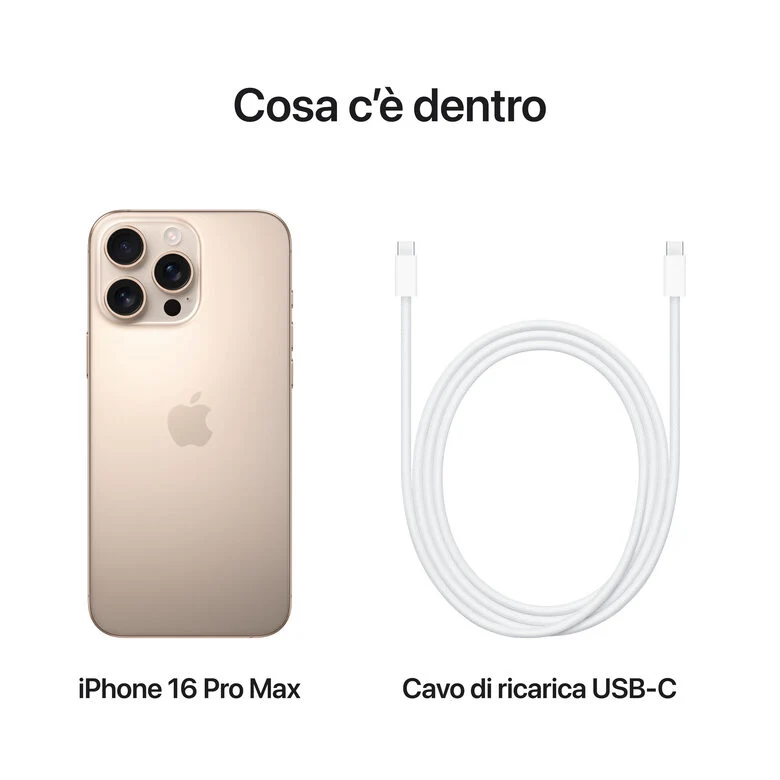 Apple iPhone 16 Pro Max 1TB Titanio sabbia