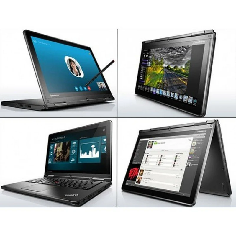 Lenovo ThinkPad Yoga 12 2.3GHz i5-5300U 4gb 256gb ssd 12.5" 1920 x 1080Pixel Touch screen Nero Ibrido (2 in 1)