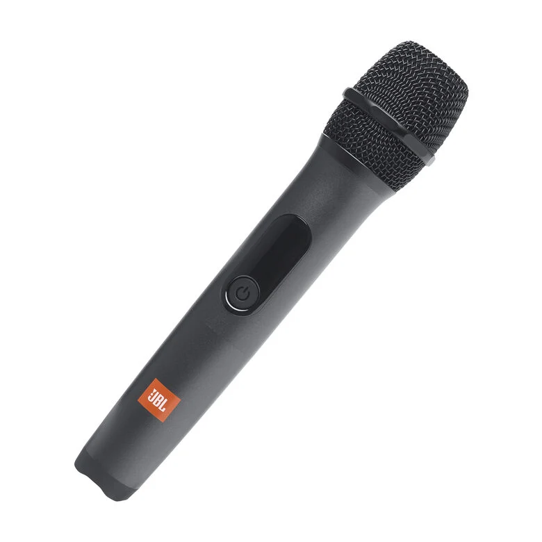 JBL PartyBox On-the-Go Essential Speaker Portatile Wireless per Feste, con Luci Integrate e Bassi Profondi, Protezione Splashproof IPX4, Microfono Wireless, Tracolla per Trasporto, Nero