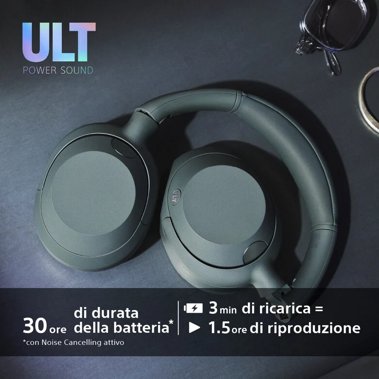 Sony Ult Wear Cuffie Bluetooth WHULT900NB Black