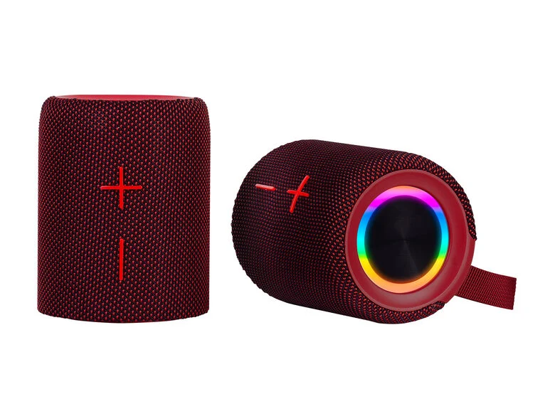 Trevi XR JUMP ALTOPARLANTE 2×10W WIRELESS MICRO SD AUX-IN IPX5 XR 8A44 DOUBLE ROSSO