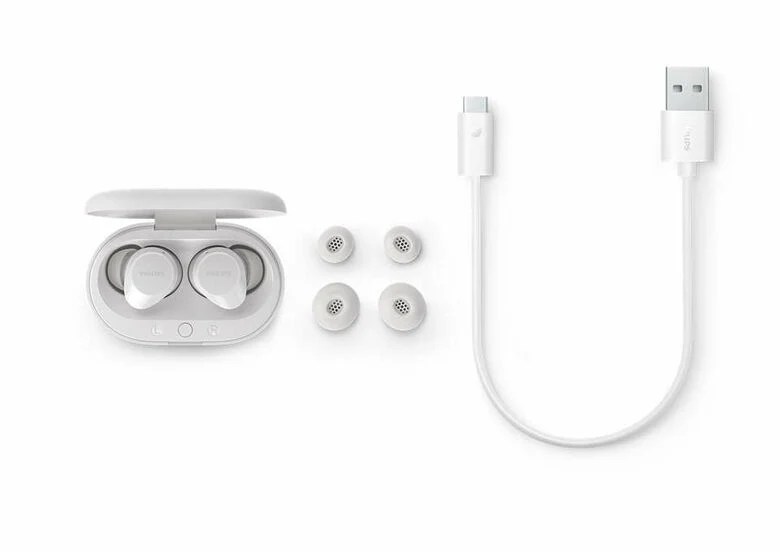 Philips TAT1209WT/00 cuffia e auricolare True Wireless Stereo (TWS) In-ear Musica e Chiamate Bluetooth Bianco