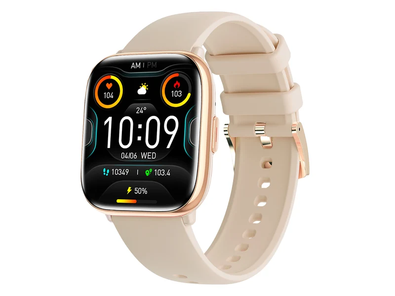 Smartwatch Trevi T-FIT 265 A Oro con Funzione Chiamata Wireless e Display AMOLED 1.75" IP67