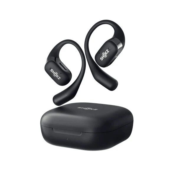 SHOKZ OpenFit Cuffie Wireless A clip Chiamate/Musica/Sport/Tutti i giorni Bluetooth Nero