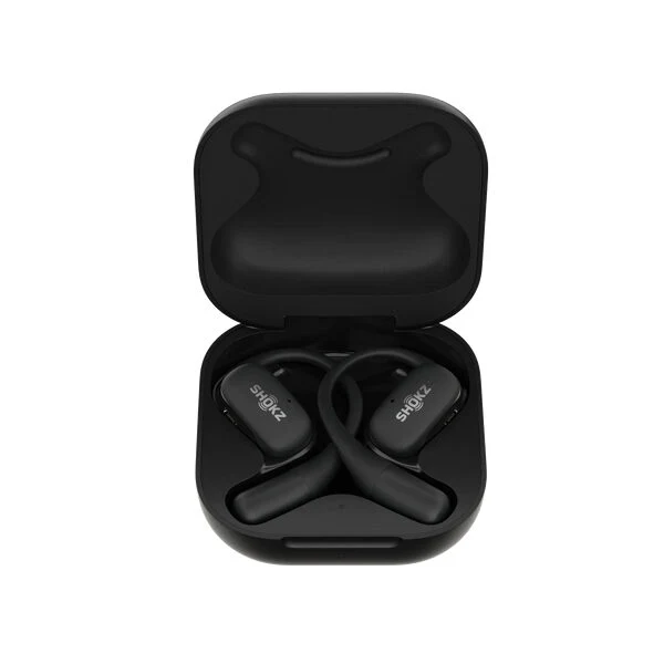 SHOKZ OpenFit Cuffie Wireless A clip Chiamate/Musica/Sport/Tutti i giorni Bluetooth Nero