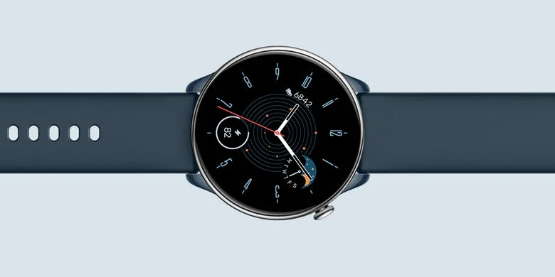 Amazfit GTR Mini 3,25 cm (1.28") AMOLED 42 mm Blu, Argento GPS (satellitare)