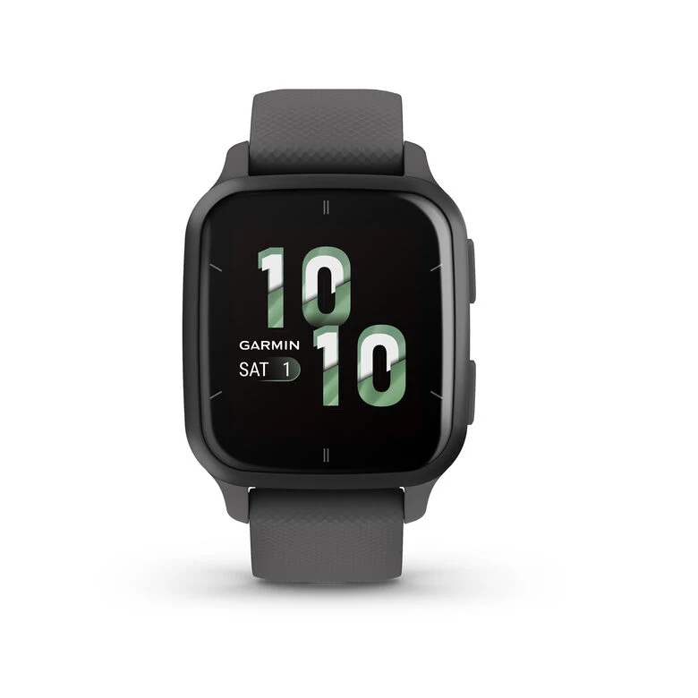 Garmin Venu Sq 2, Smartwatch, Display 1,4" AMOLED, GPS, Cardio, SpO2, 25+ App Sport & Fitness, Workout, Coach, Pay, Autonomia fino a 11 giorni (Slate & Shadow Gray)
