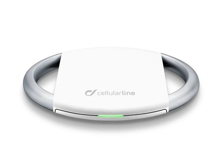 Cellularline WIRELESS FAST CHARGER KIT - iPhone X / 8 Plus / 8 Caricabatterie Wireless per dispositivi Apple Bianco