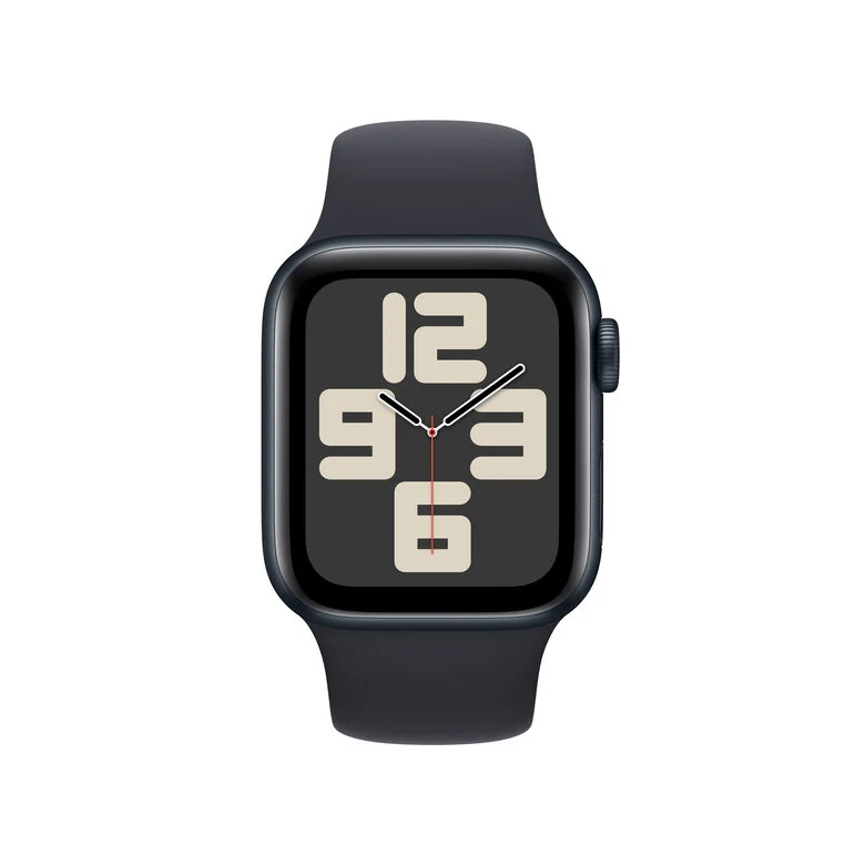 Apple Watch SE GPS + Cellular Cassa 40mm in Alluminio Mezzanotte con Cinturino Sport Mezzanotte - M/L